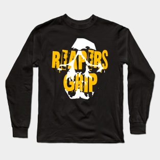 Grim stamped yellow Long Sleeve T-Shirt